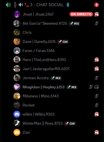 Discord de la comunidad
